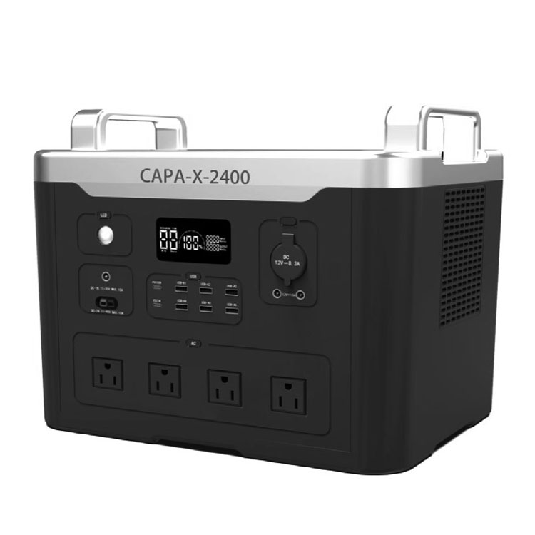 2400w Fast Charging Wireless Portable Power Station