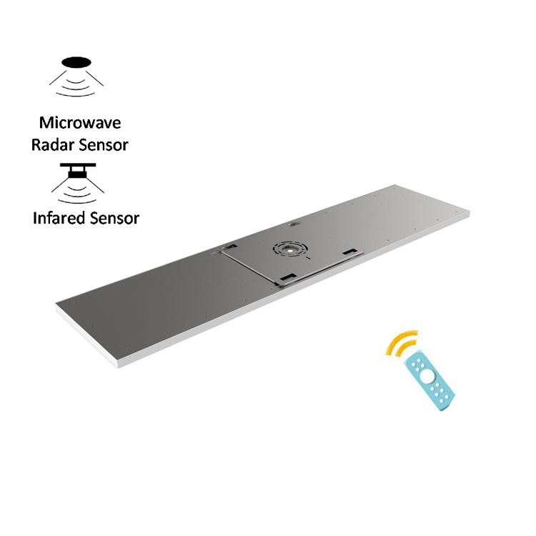 300x1200 Surface Mounted Motion Sensor Panel Light